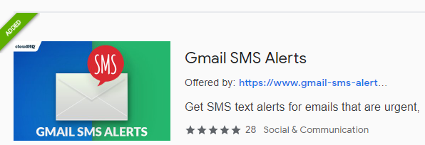 Gmail SMS Alerts